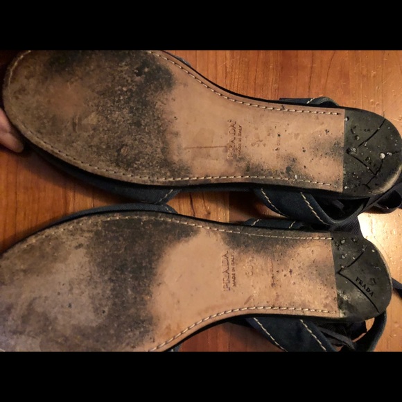 Prada Flats with Ribbon Laces - Picture 5 of 8